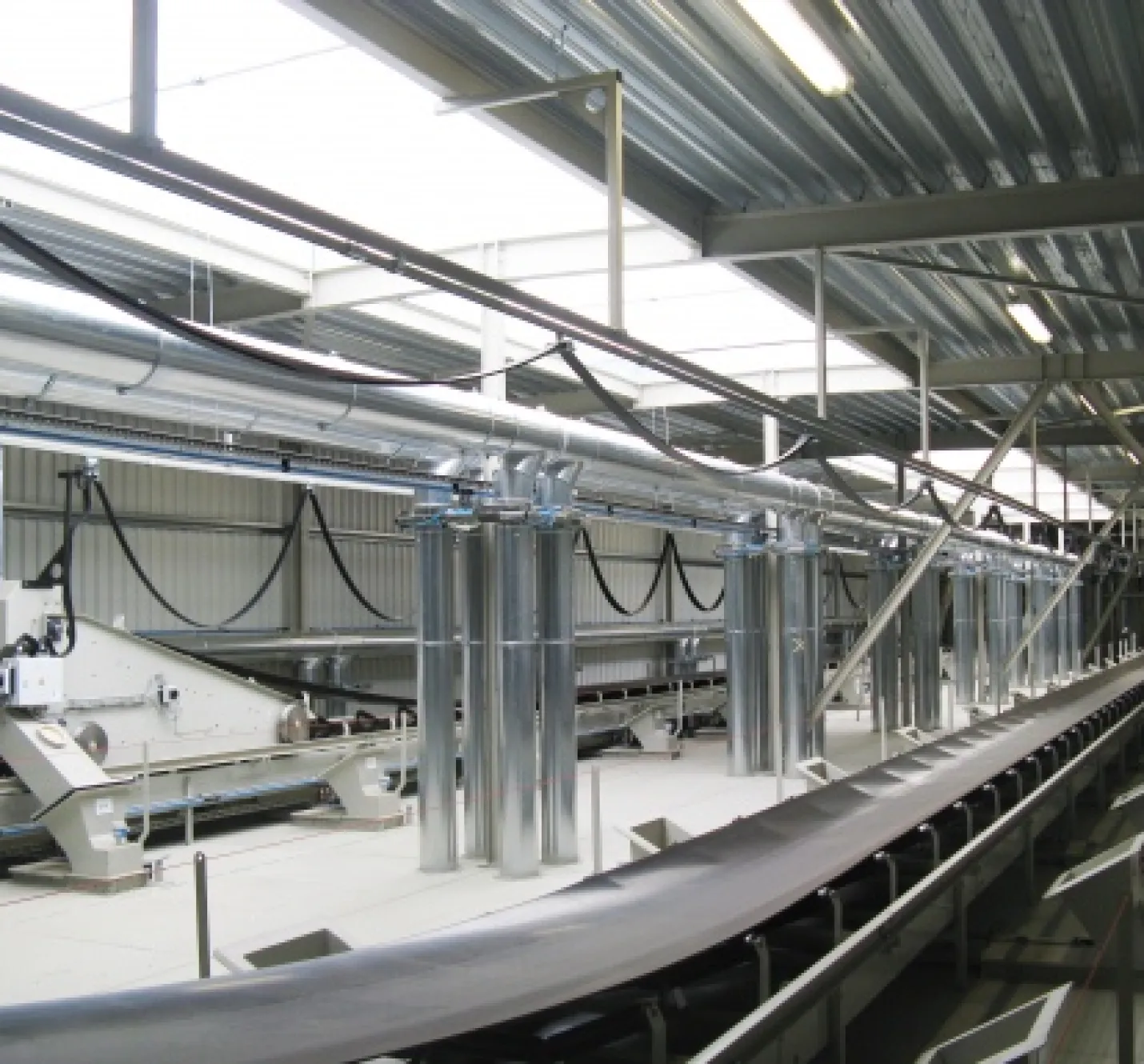 Beluchting en ontstoffing zaden