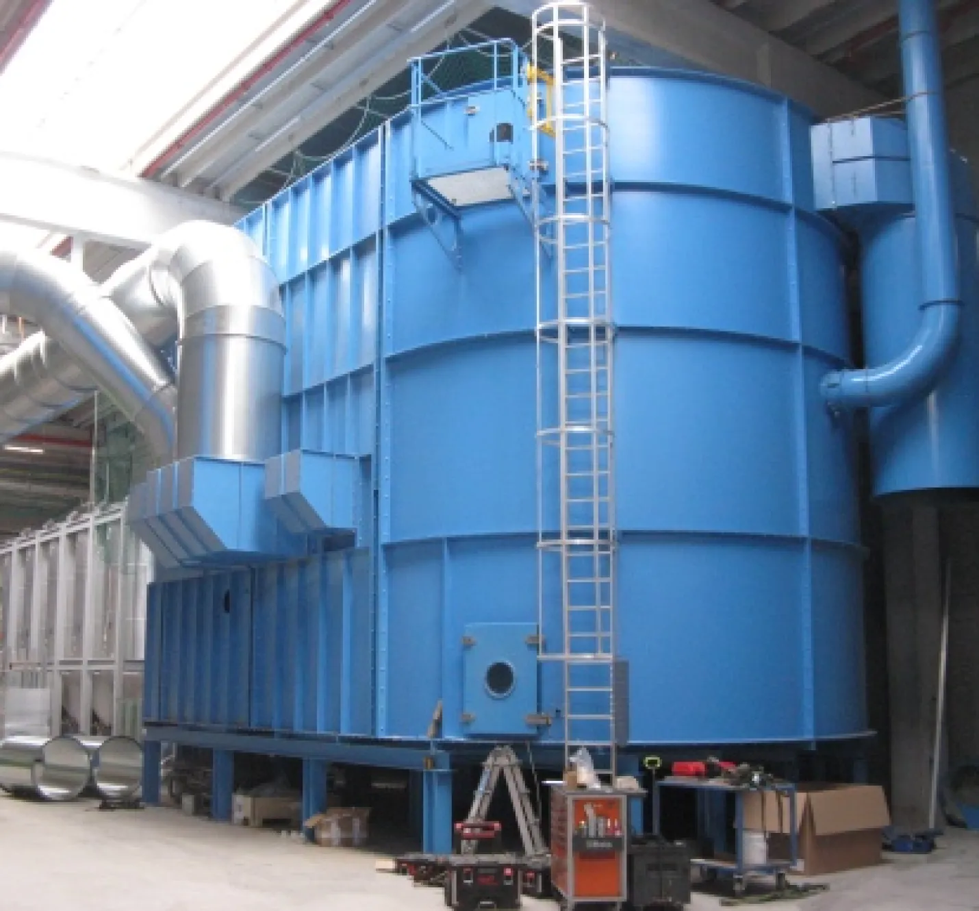 Ontstoffingsfilter met hoge capaciteit