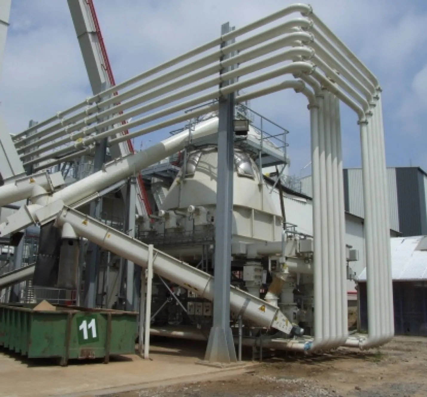 Pneumatisch transport voeding