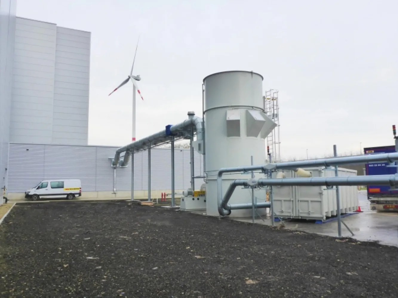 Ontstoffing recycling kartonstof