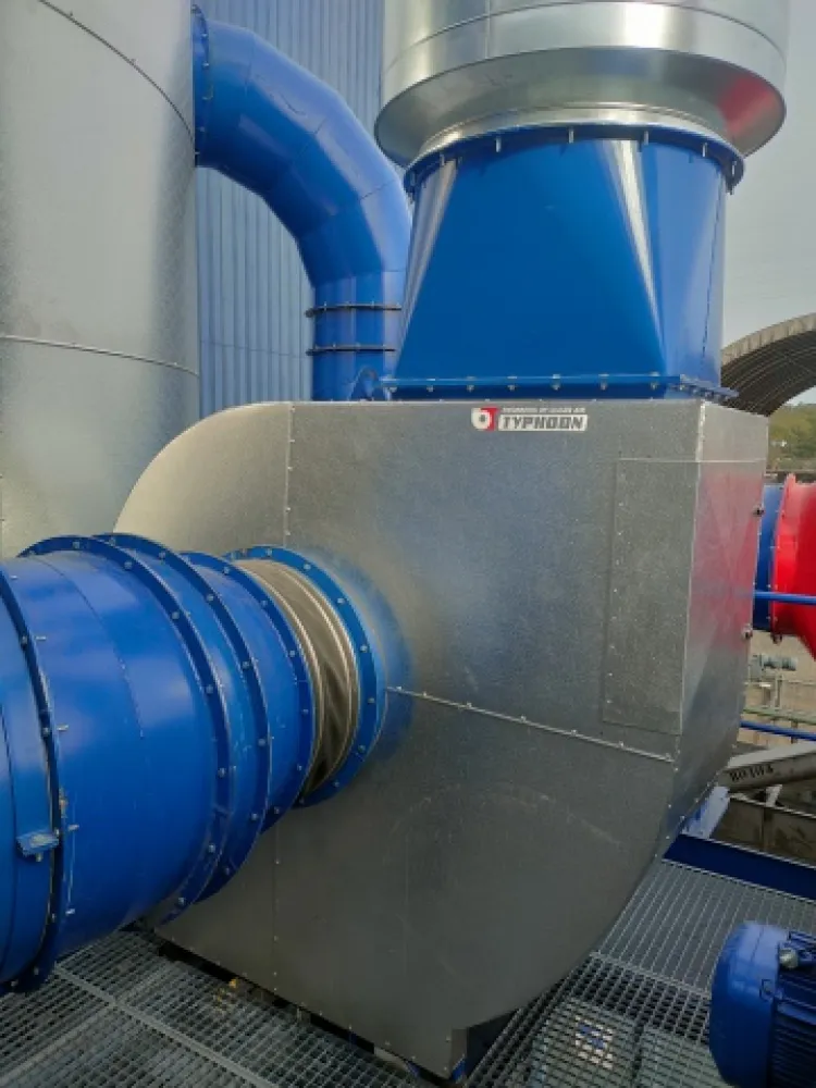 Ontstoffing shredders en hamermolens