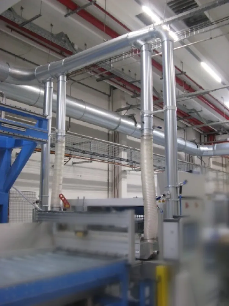 Ontstoffingsfilter met hoge capaciteit
